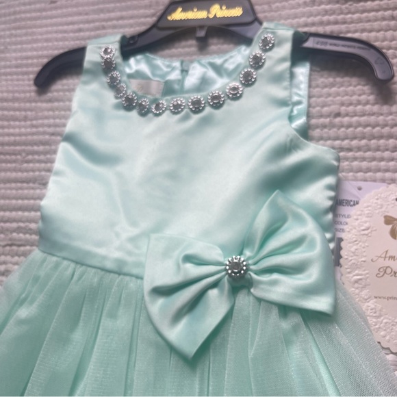 NWT Mint Green Formal Dress 4T - Picture 3 of 8
